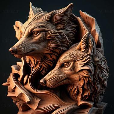 3D модель Громові Вовки (STL)
